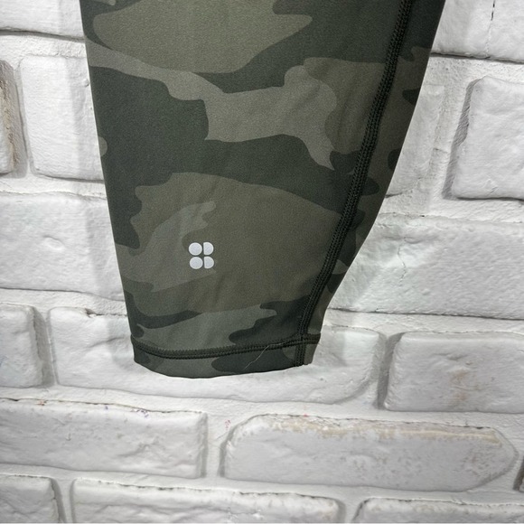 Sweaty Betty Power 7/8 Length Leggings Camo Size 12 - Picture 6 of 10